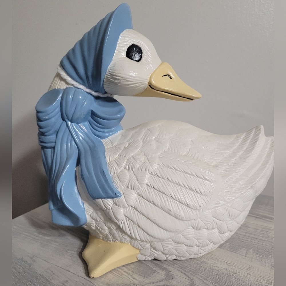 Vintage Mother Goose Ceramic Shelf Display Cottagecore Grandmacore - Picture 1 of 8